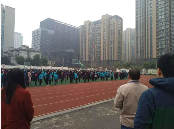 拓普思无人机团队应邀参加三井小学科技节开幕式